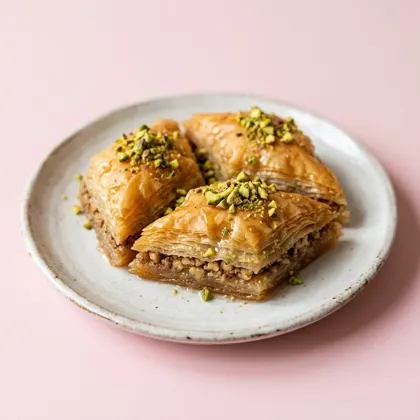 Baklava de nozes